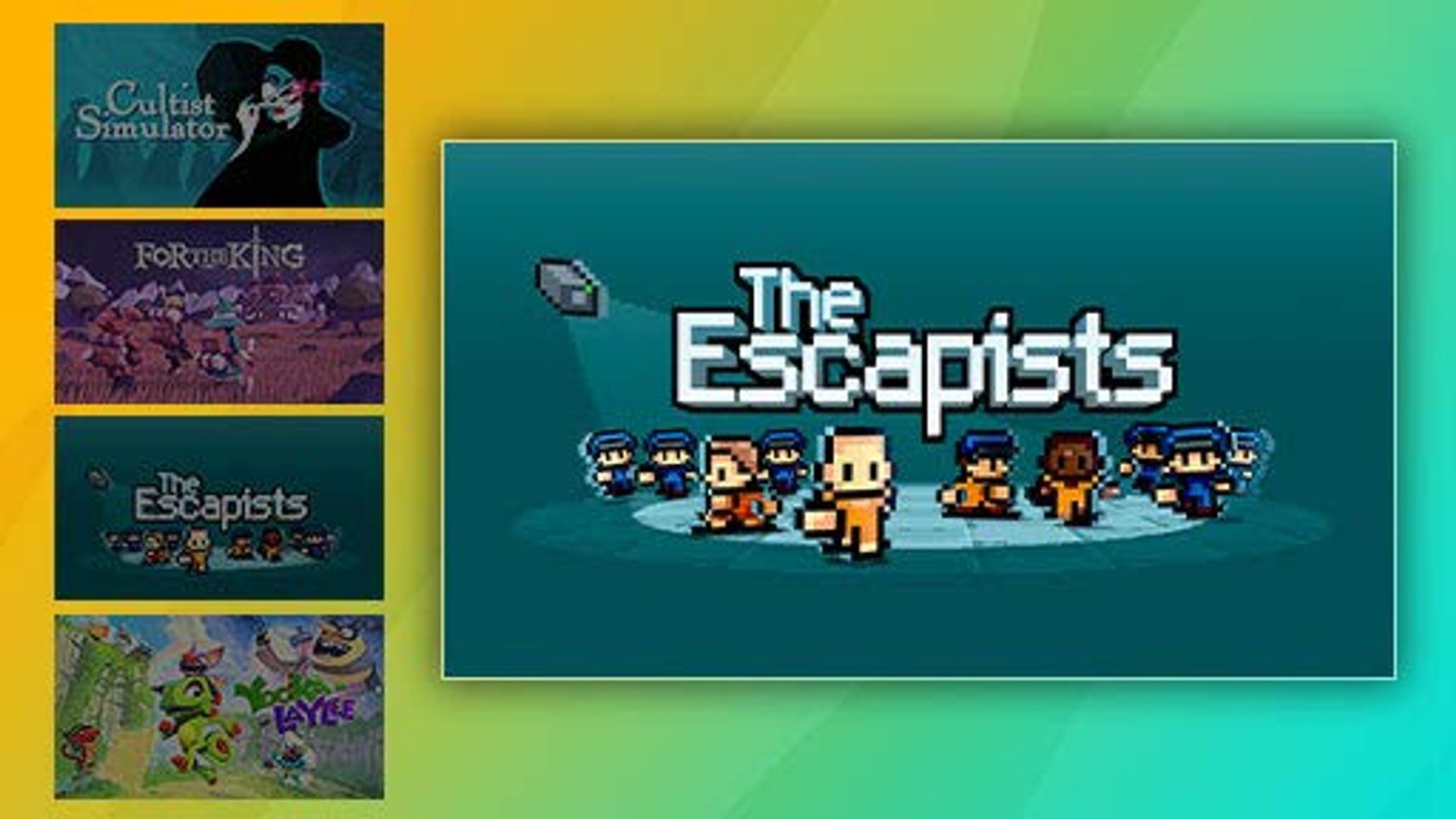 19 AMA00118 Twitch JulyFGWP 512x288 F Escapists. CB442598348  10005416