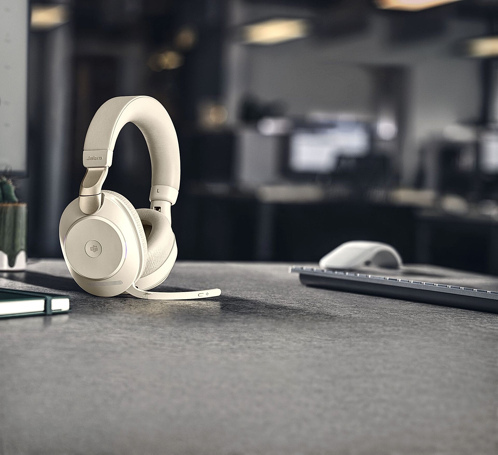 Jabra Evolve2 85 Beige scaled