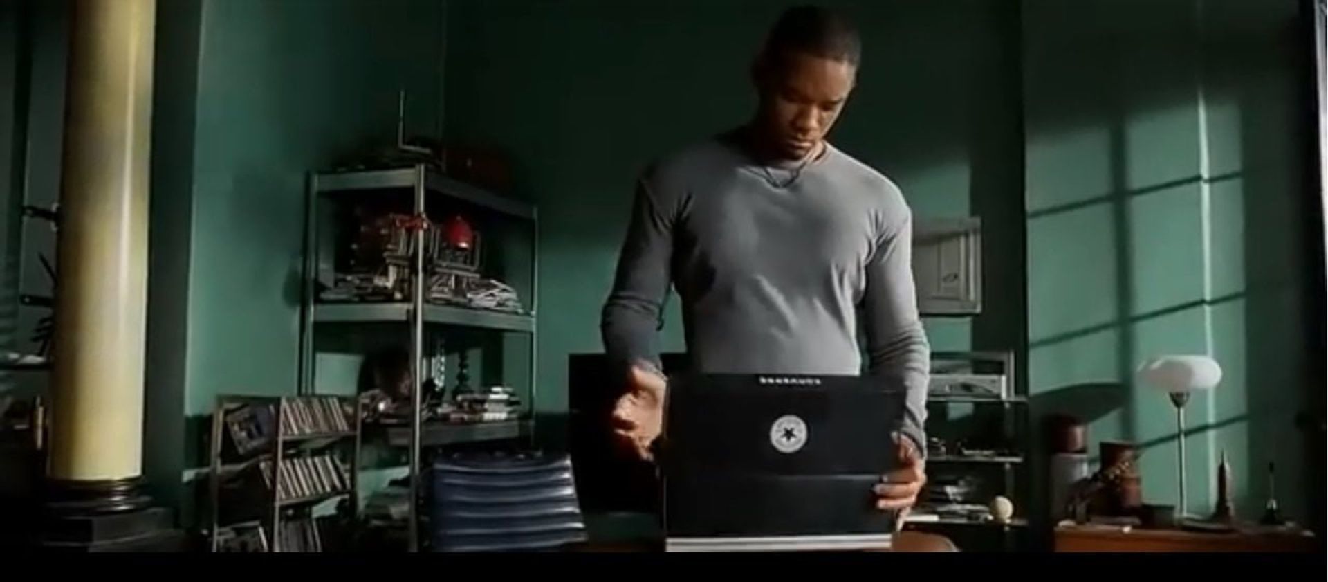 product placement converse all stars io robot will smith