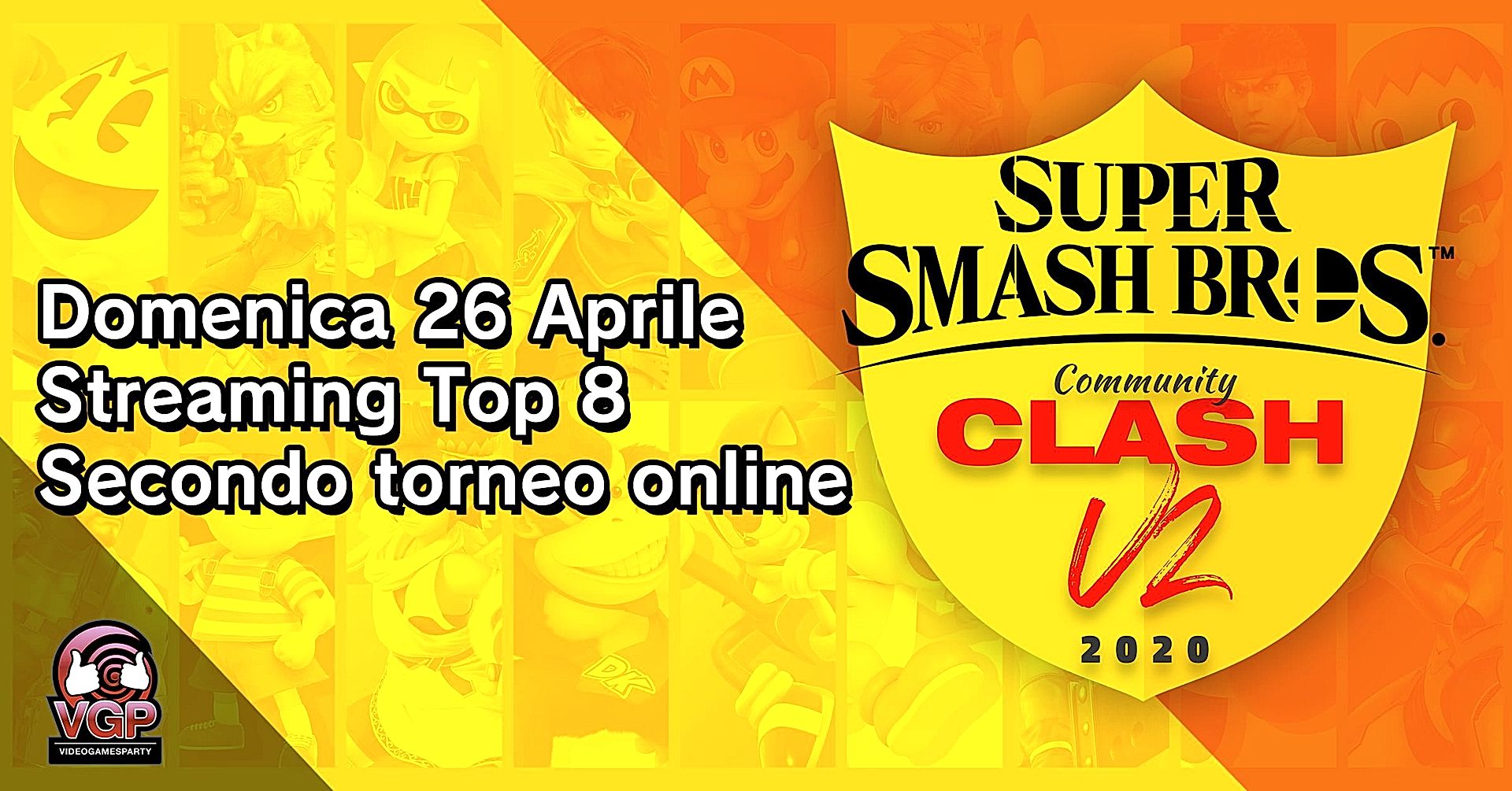 Immagine di copertina per Super Smash Bros Ultimate, parte la seconda tappa del torneo online