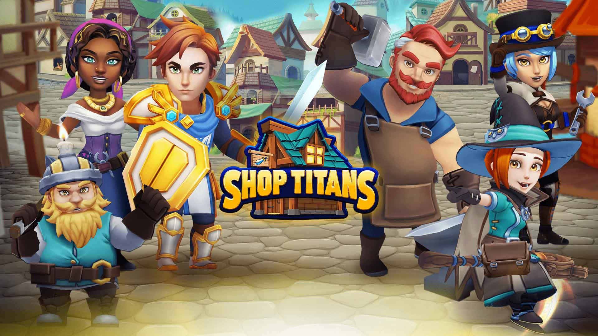 Immagine di copertina per Shop Titans, una recensione da 7