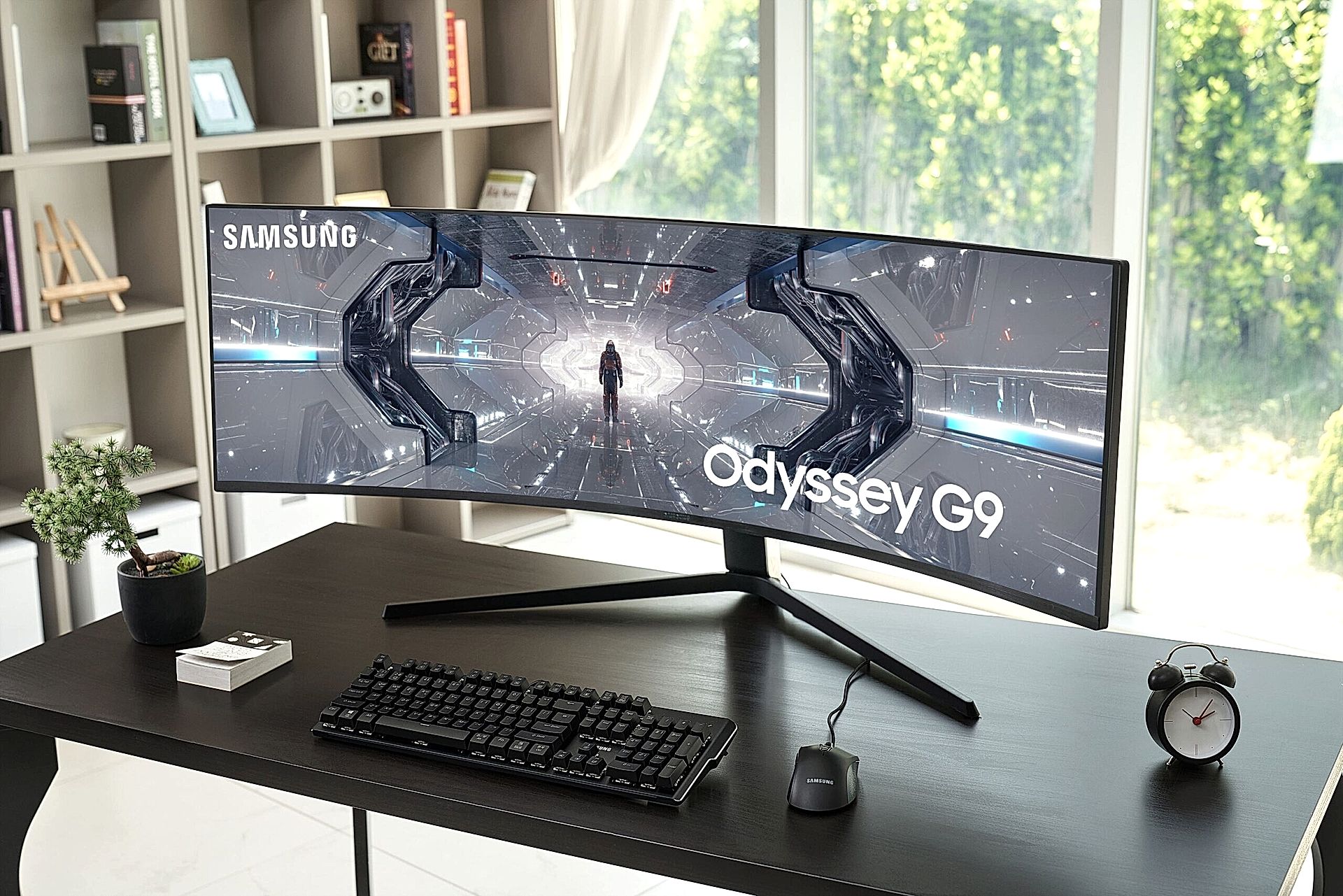 Immagine di copertina per Samsung Odyssey G9: presentato il nuovo monitor da gaming curvo, con prestazioni elevate