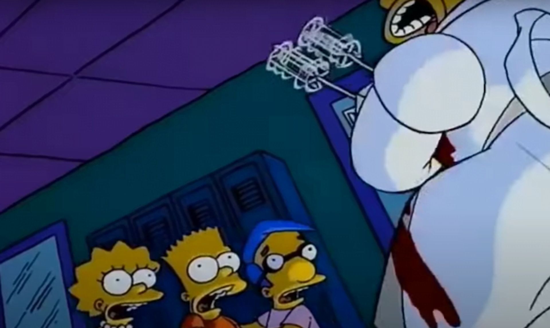 la paura fa novanta simpsons gore 10015695