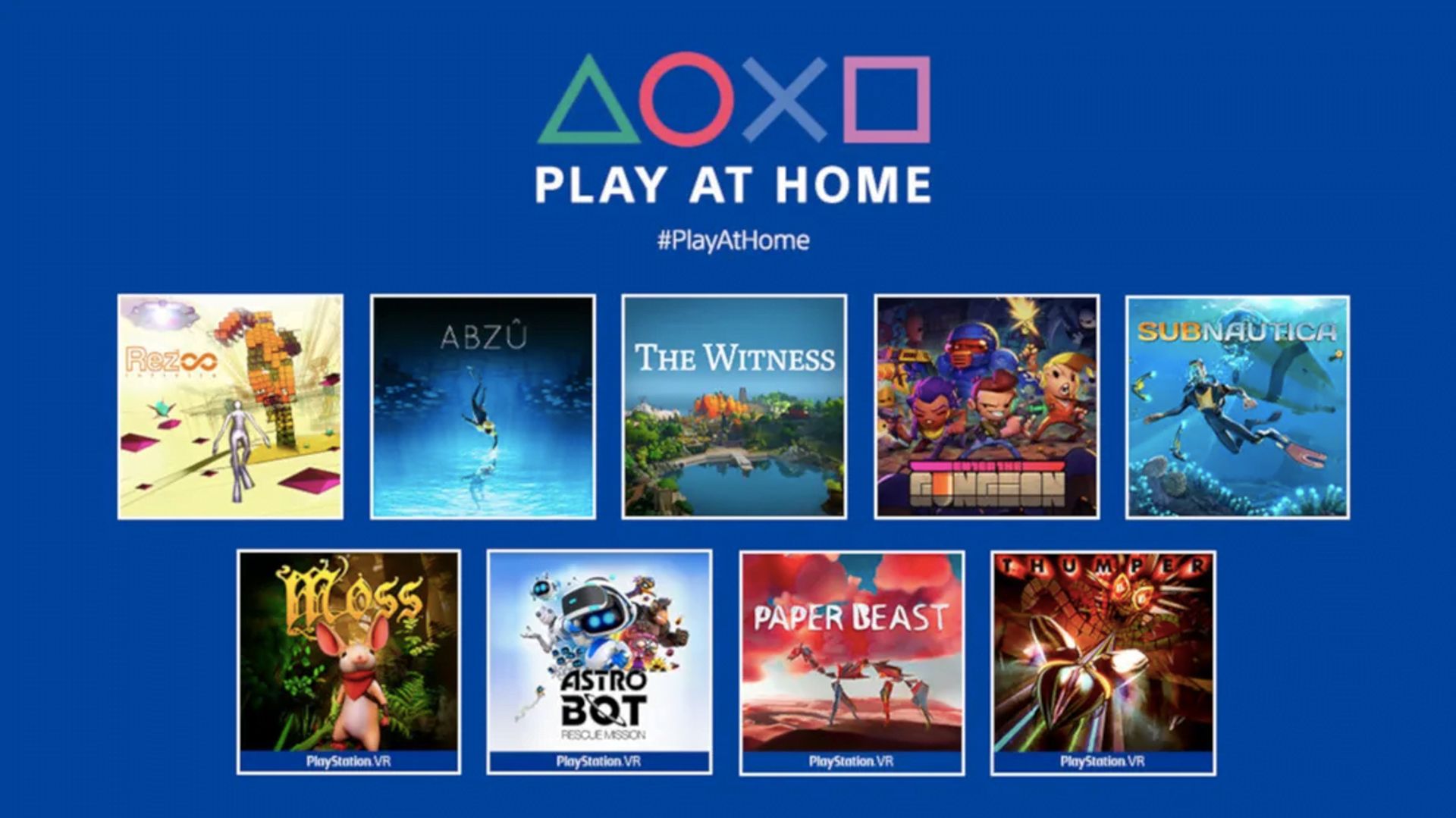 Immagine di copertina per Play at Home – annunciati 10 giochi gratis