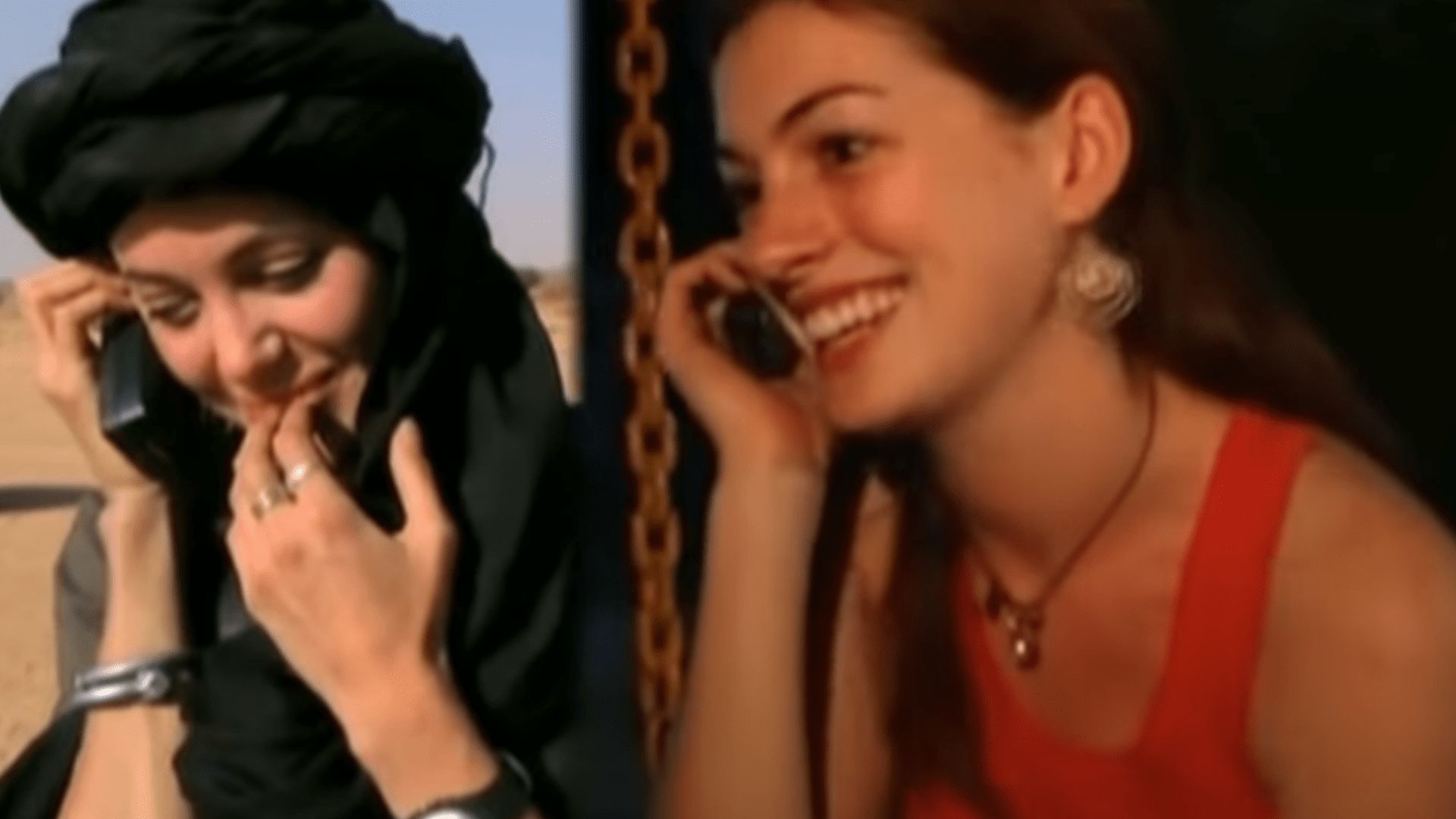 Angelina Jolie e Anne Hathaway in una scena del documentario 10024610