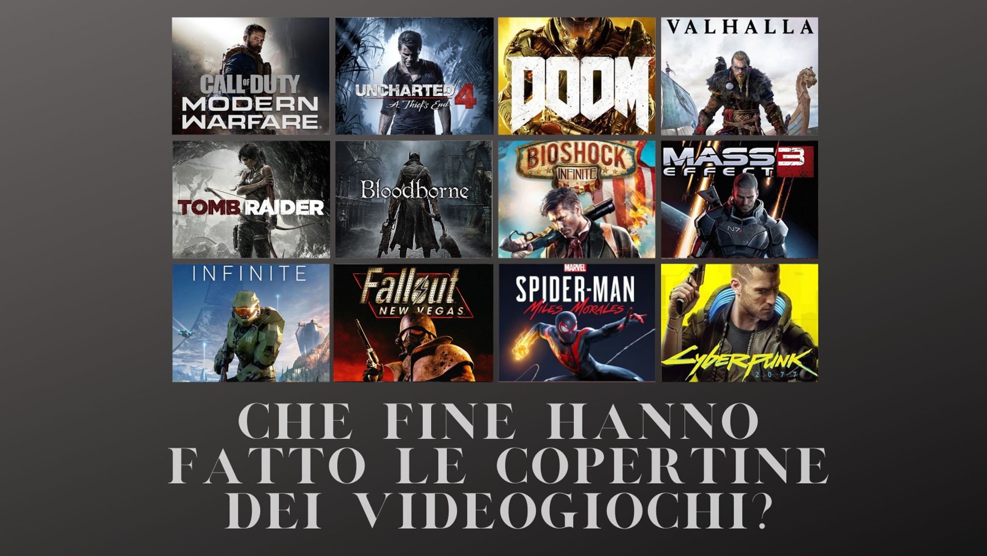 Immagine di copertina per Che fine hanno fatto le copertine dei videogiochi?