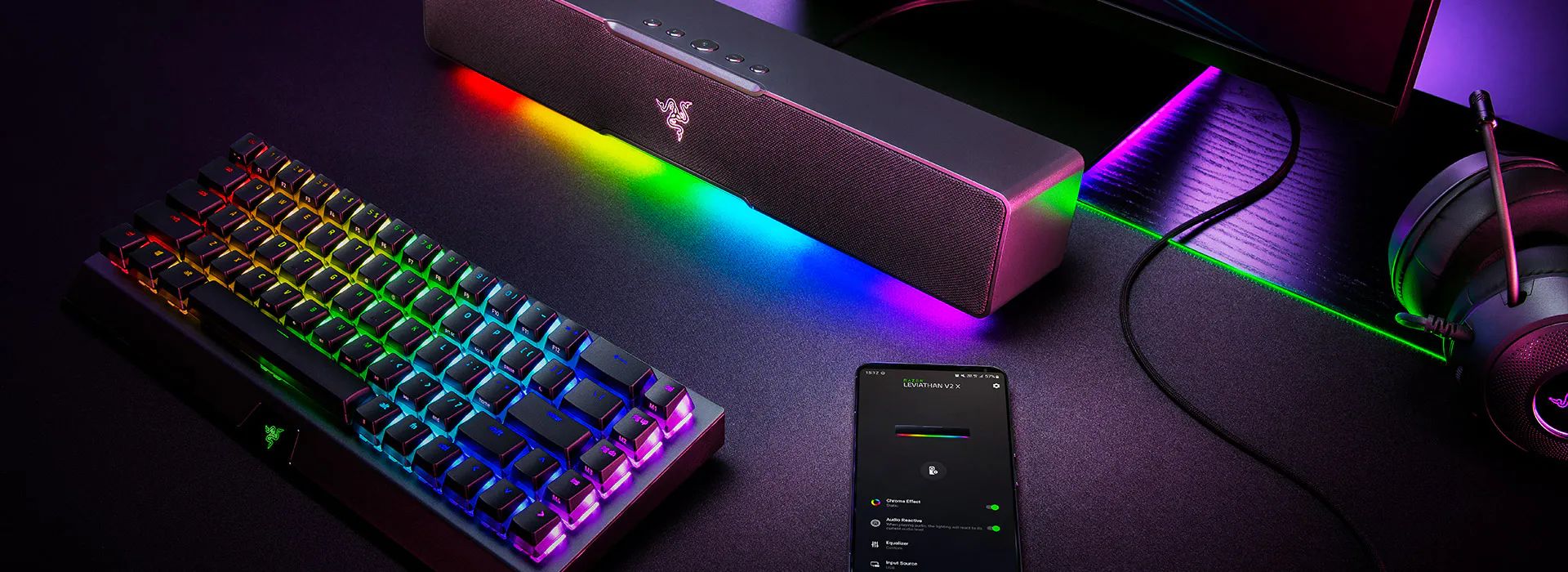 Razer Leviathan V2: disponibile la soundbar per PC da Gaming