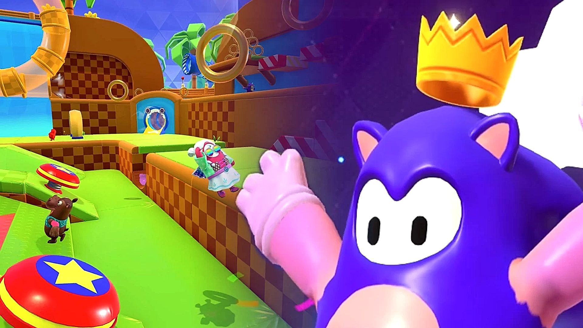 Fall Guys: leakata una nuova mappa ispirata a Sonic