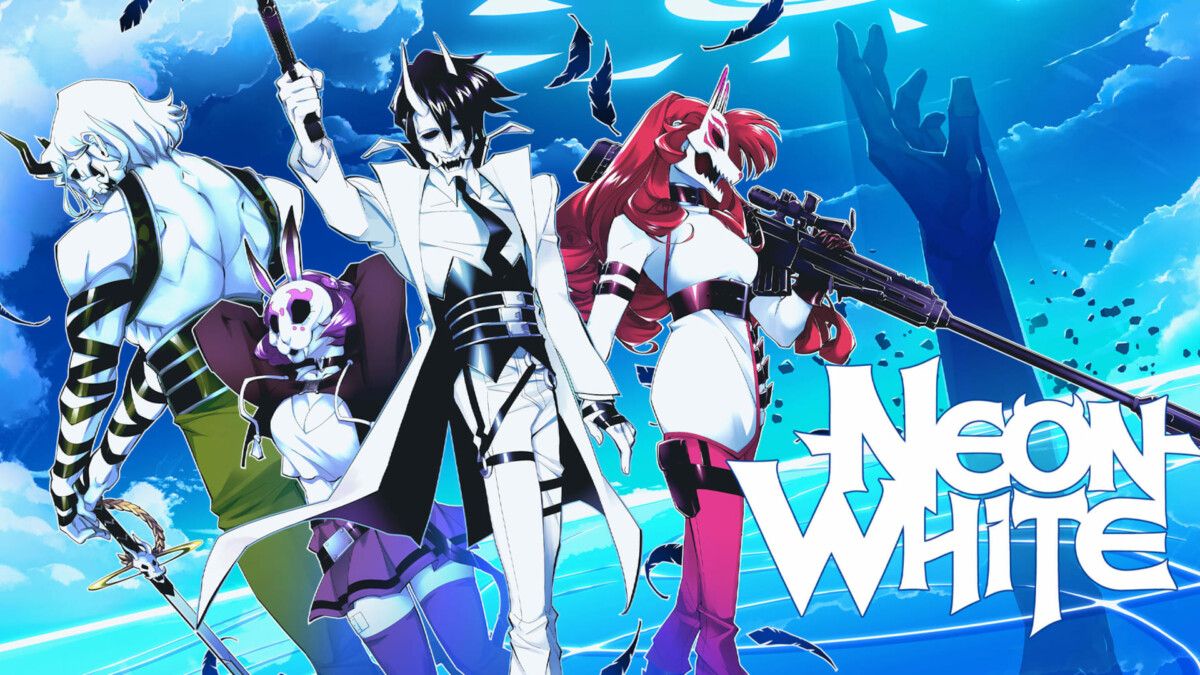 Immagine di copertina per Neon White: dal 13 dicembre su PS4 e PS5