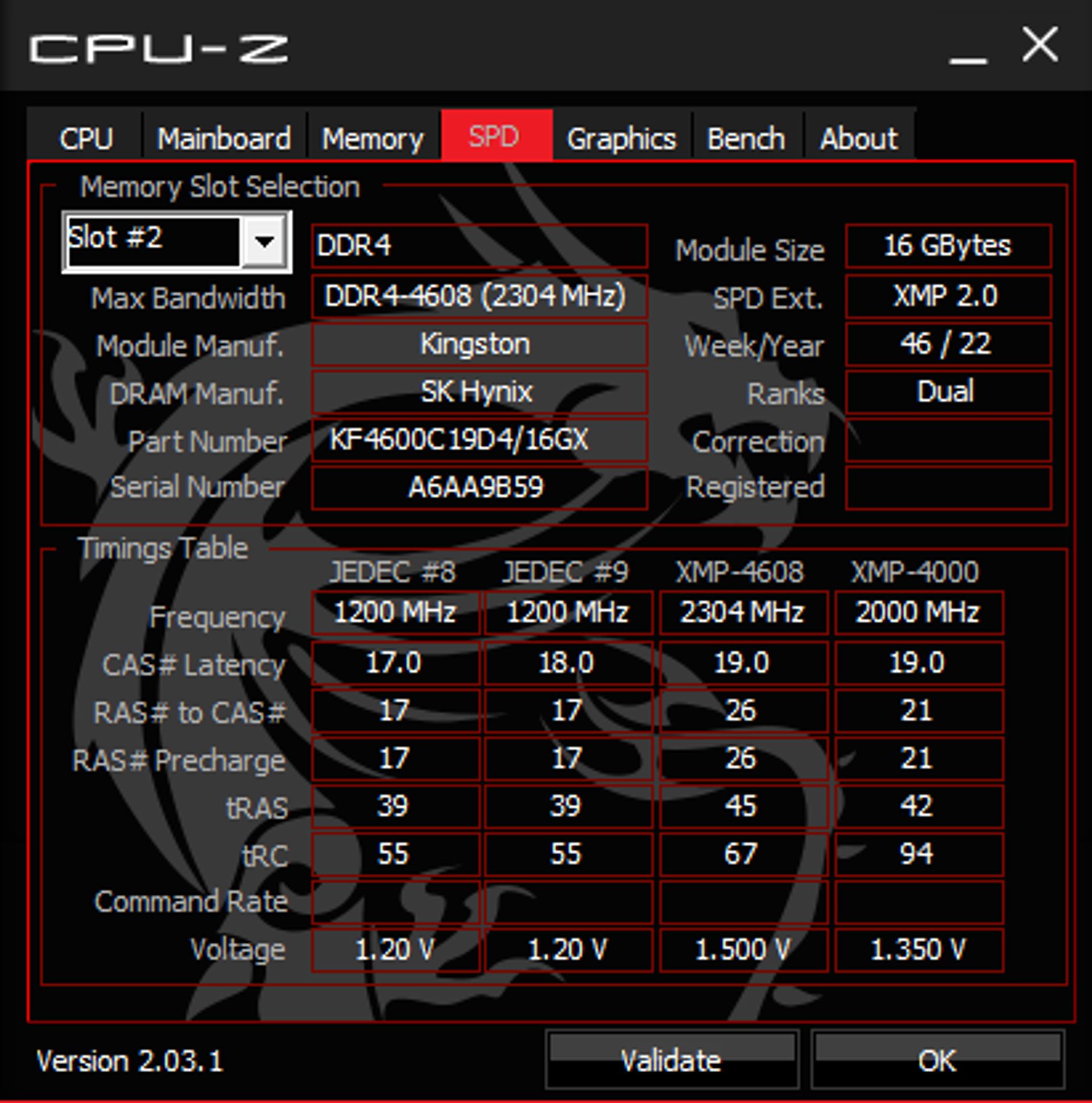 FURY Renegade DDR4 10047027