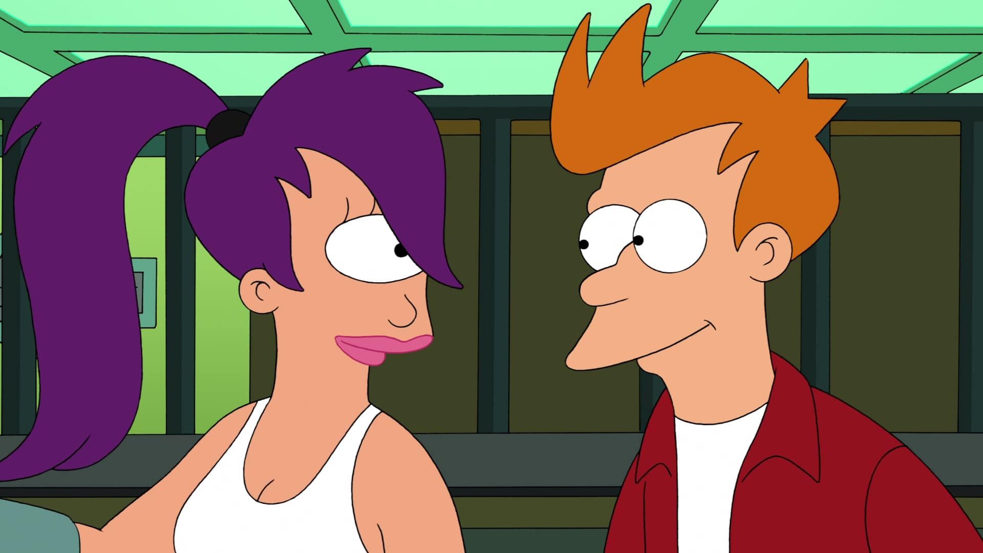 fry leela futurama