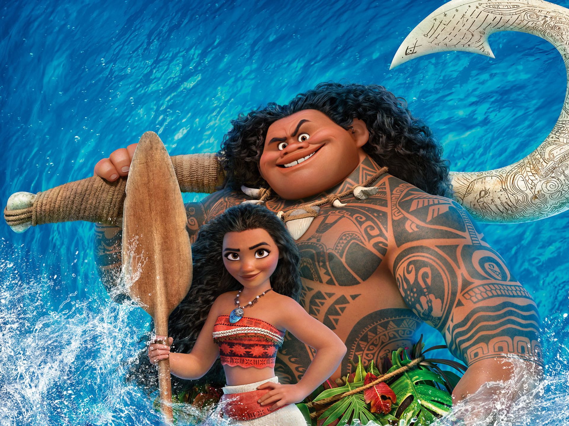 Un poster del film Disney, Oceania.