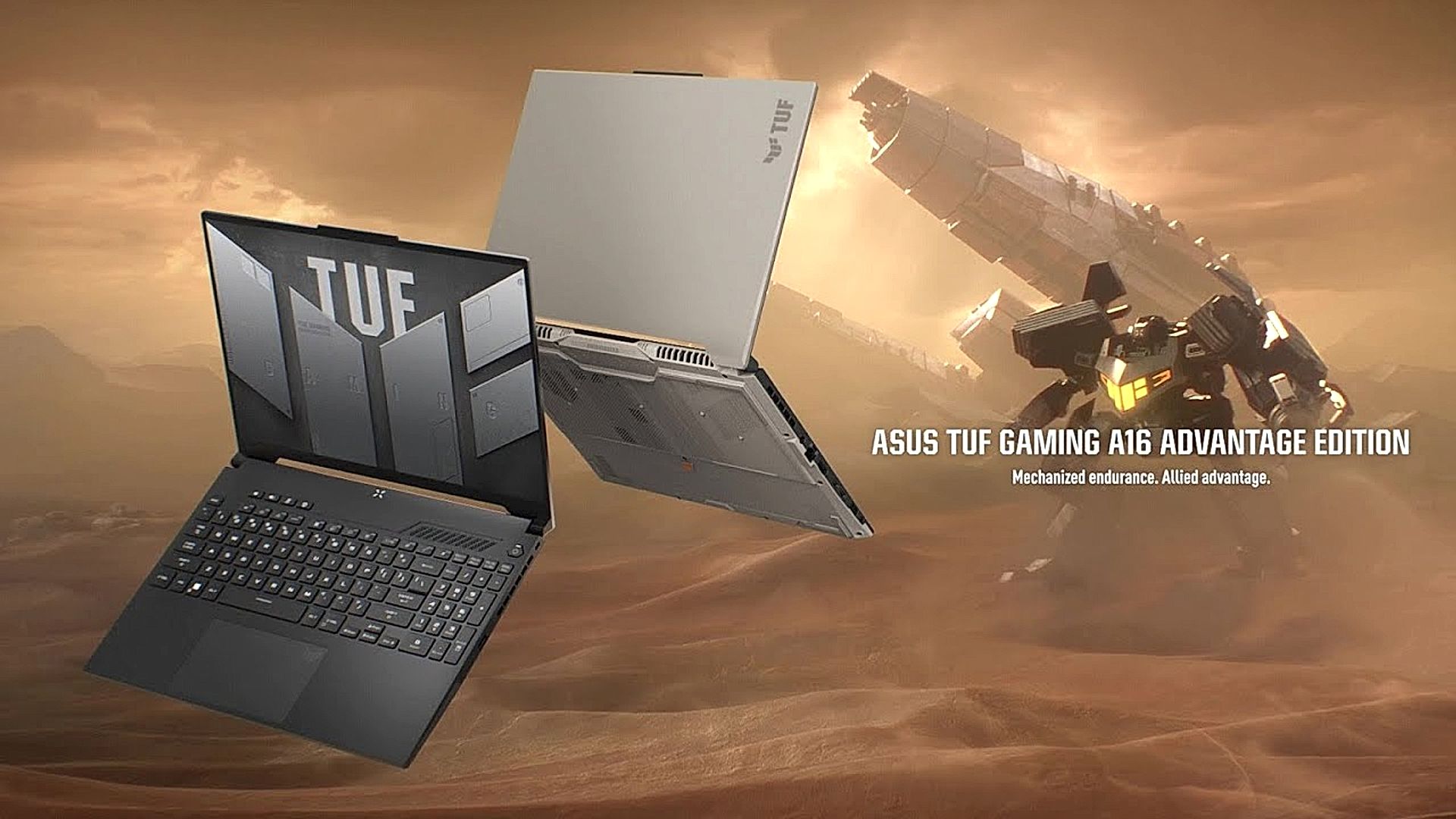 Immagine di copertina per TUF A16 annunciato ufficialmente, il PC militare da gaming