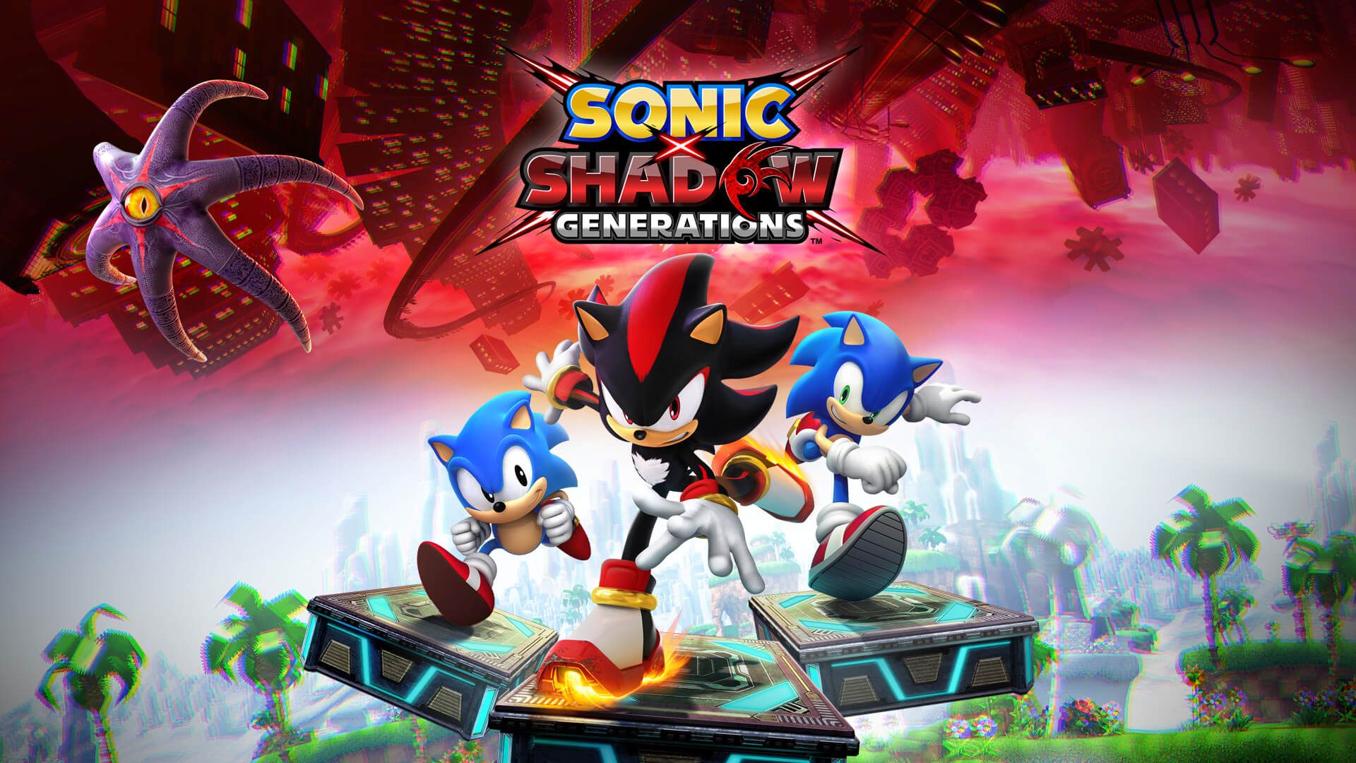 Sonic X Shadow Generations locandina