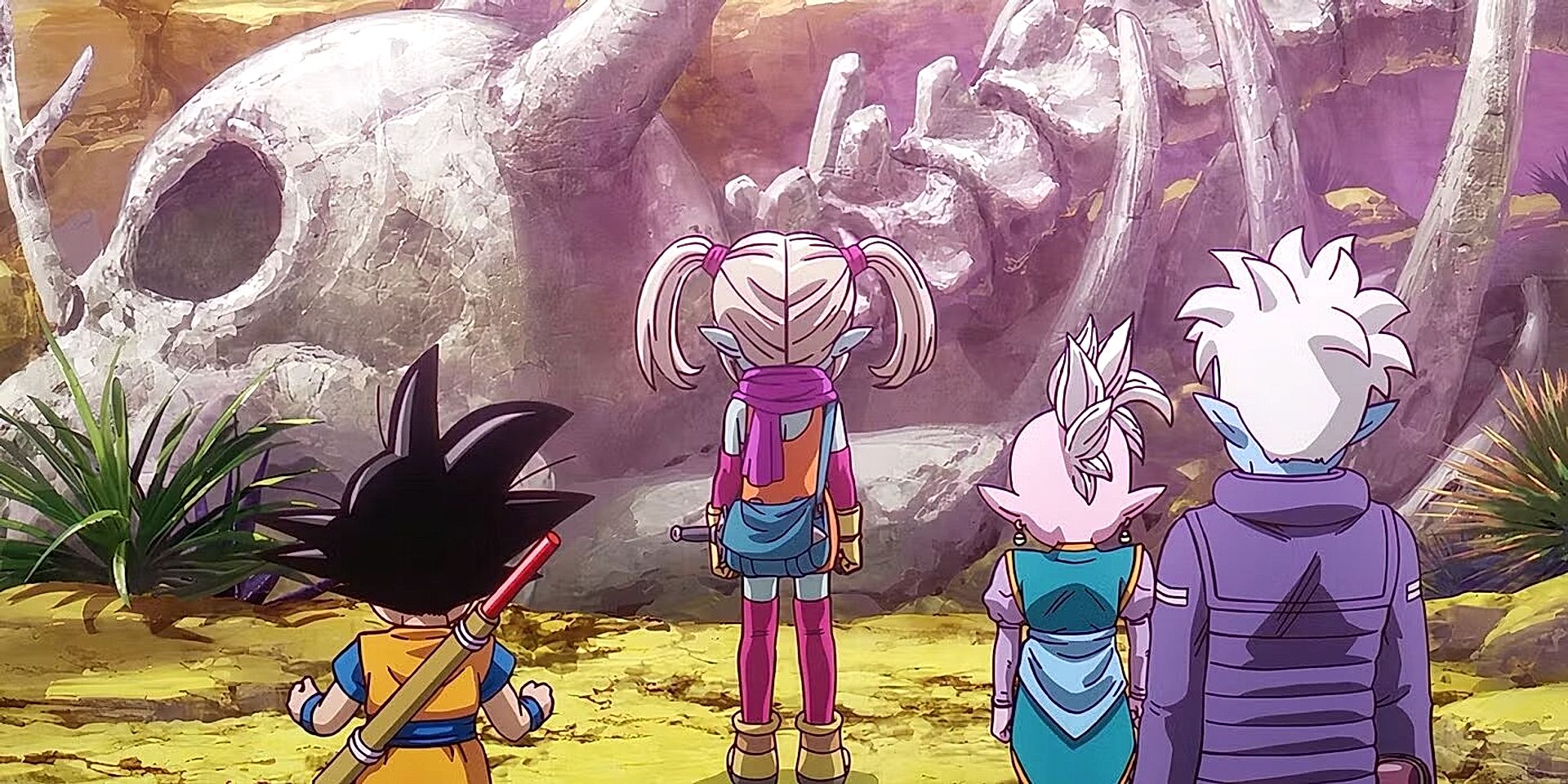 Una scena dal quinto episodio di Dragon Ball Daima.