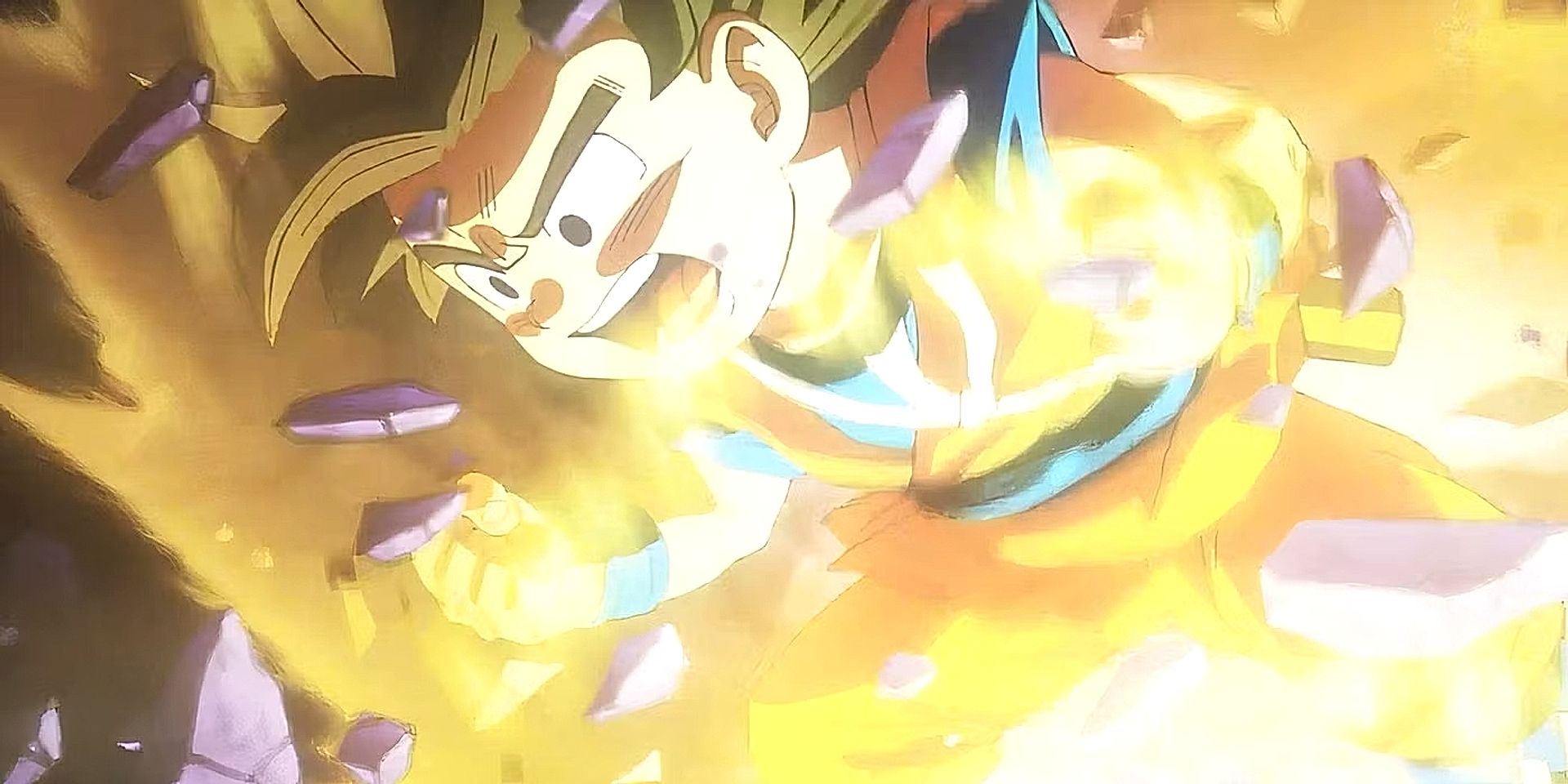 Goku si trasforma in Super Sayan nel sesto episodio di Dragon Ball Daima.