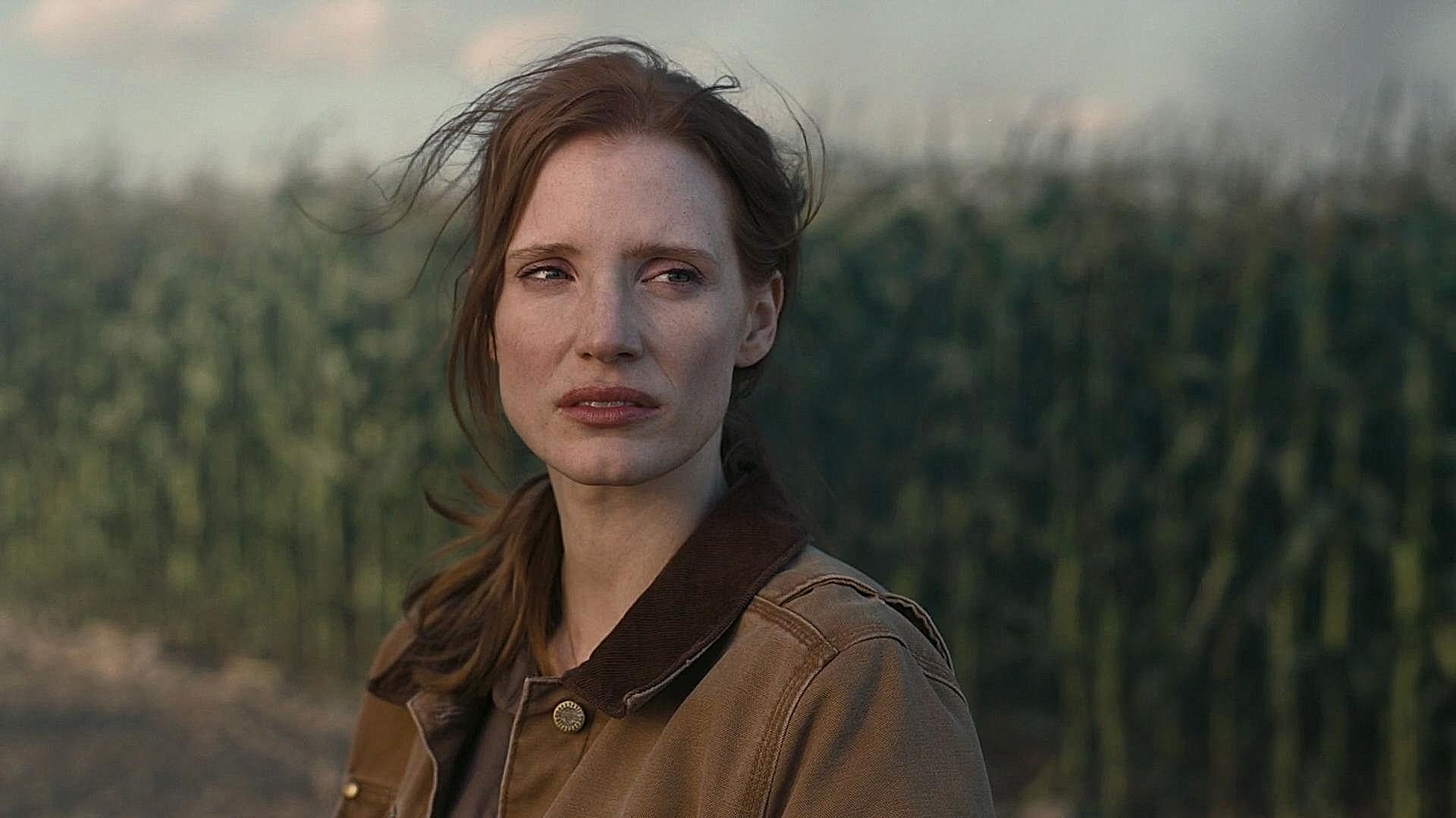 Jessica Chastain in una scena del film, Interstellar. 10088524