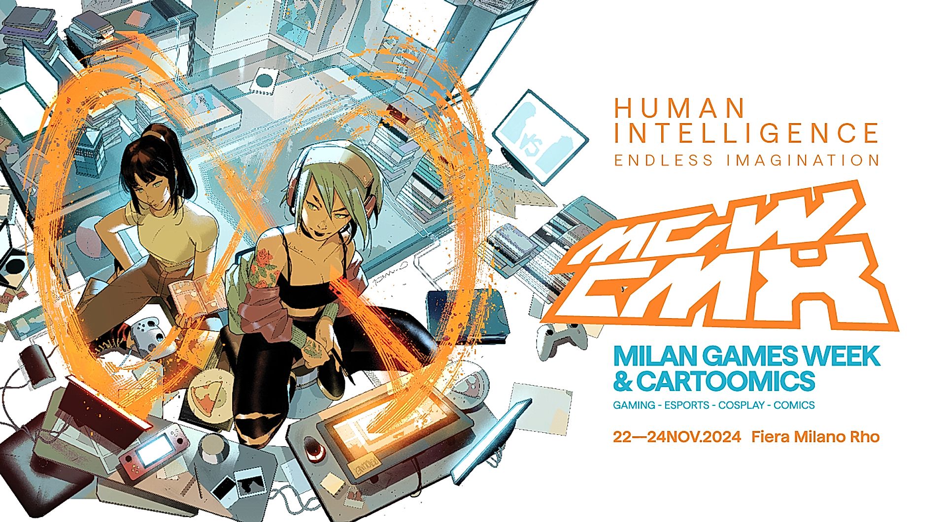 Immagine di copertina per Milan Games Week e Cartoomics 2024: grandi novità, prime ed ospiti