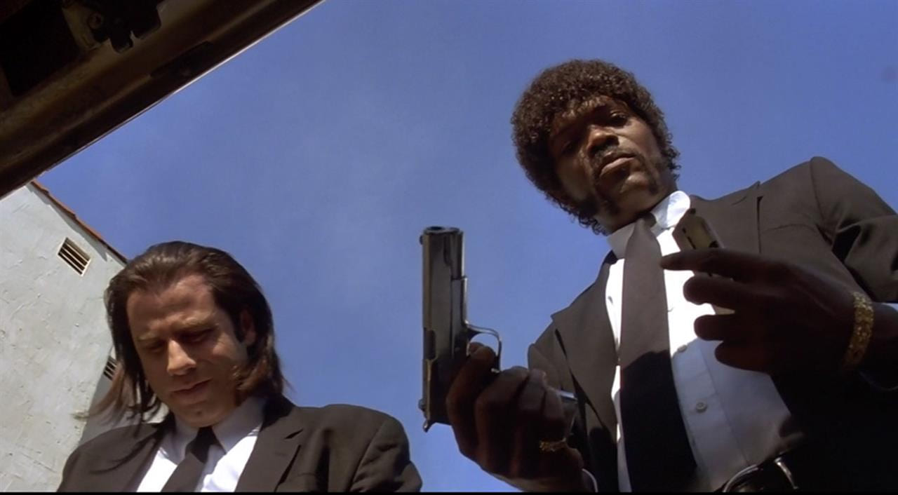 Una scena dal film, Pulp Fiction.