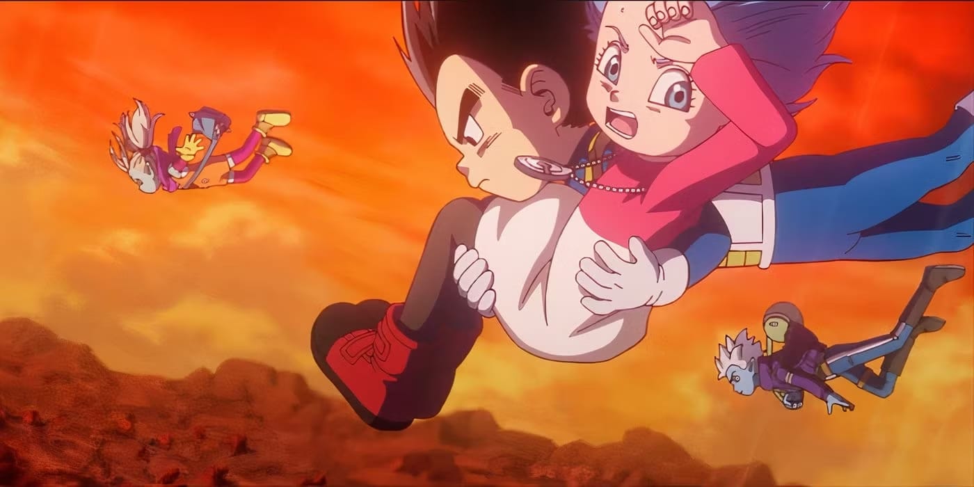 Una scena dall'episodio 14 di Dragon Ball DAIMA.