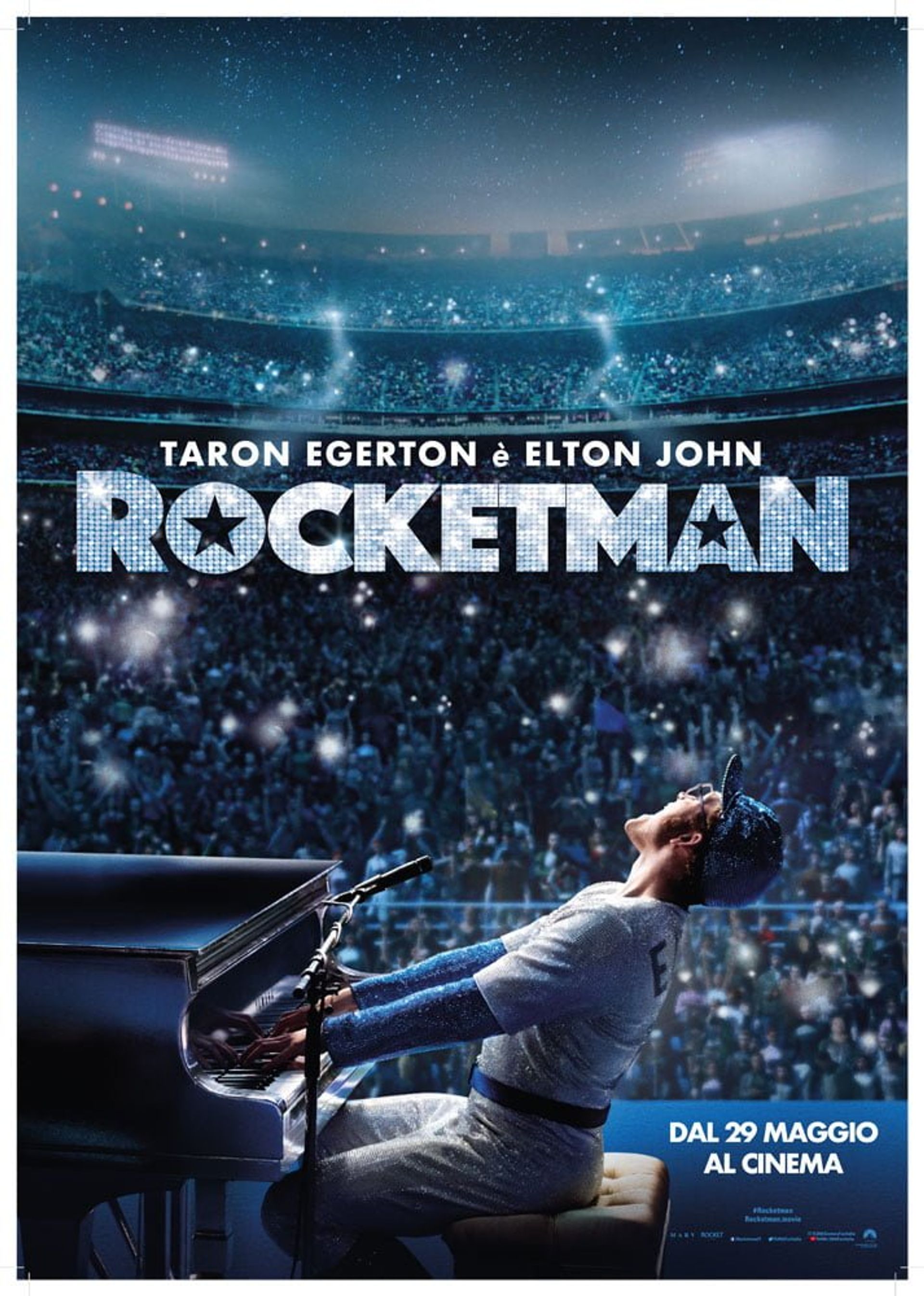 Immagine di copertina per Rocketman: recensione del film su Sir Elton John