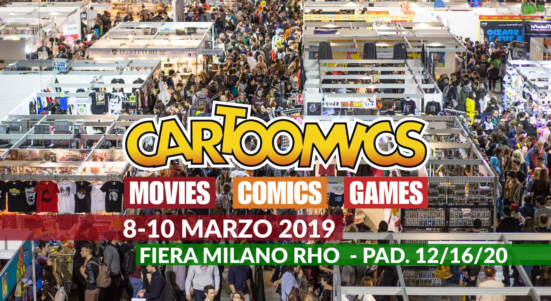 Immagine di copertina per Hynerd.it al Cartoomics 2019