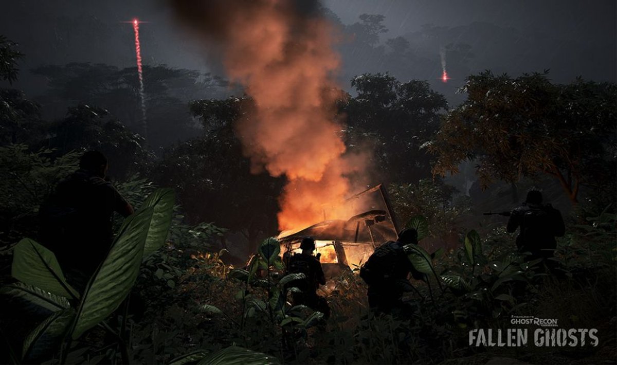 NUOVE INFORMAZIONI SU FALLEN GHOSTS grw fallen ghosts helicopter crash 290633