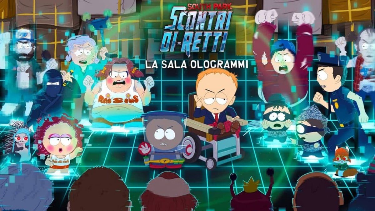 South Park Scontri Di-Retti: il DLC è “La sala ologrammi” è ora disponibile. FEF5CE2A 6E3E 4803 994E 46428E3314E0