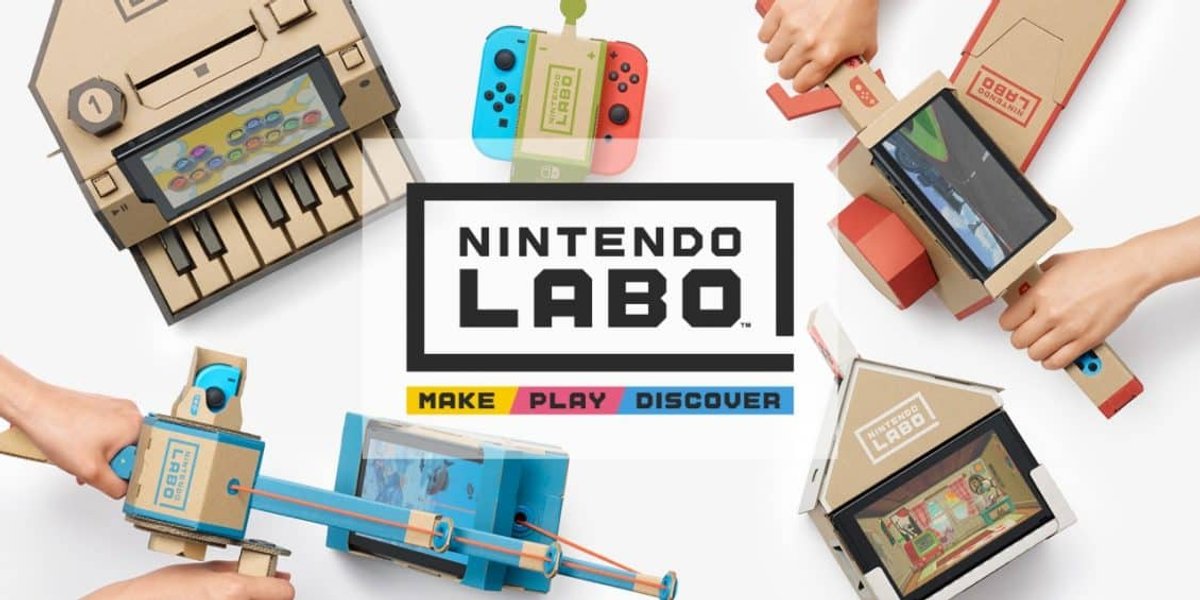 Cosa succede unendo la nuovissima console Nintendo Switch ad un pezzo di cartone?!? H2x1 Labo Generic enGB image1280w