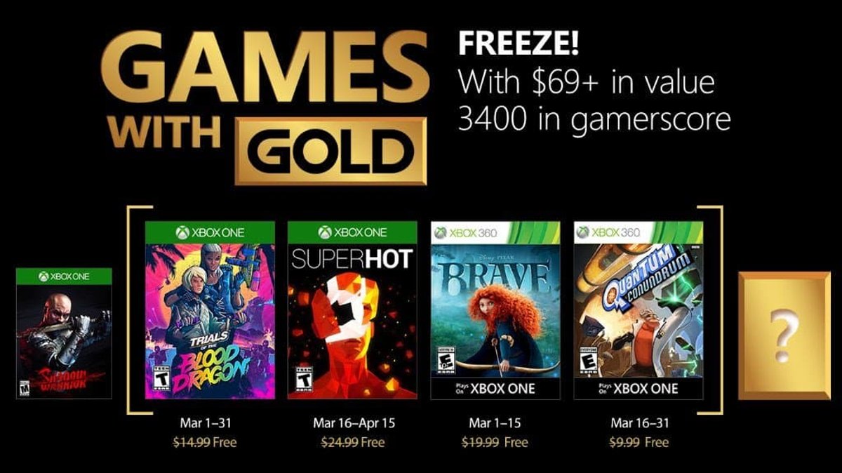 Xbox Store: i games with gold di Marzo 2018 8C26199A 7829 445F B7B7 9832DC430272