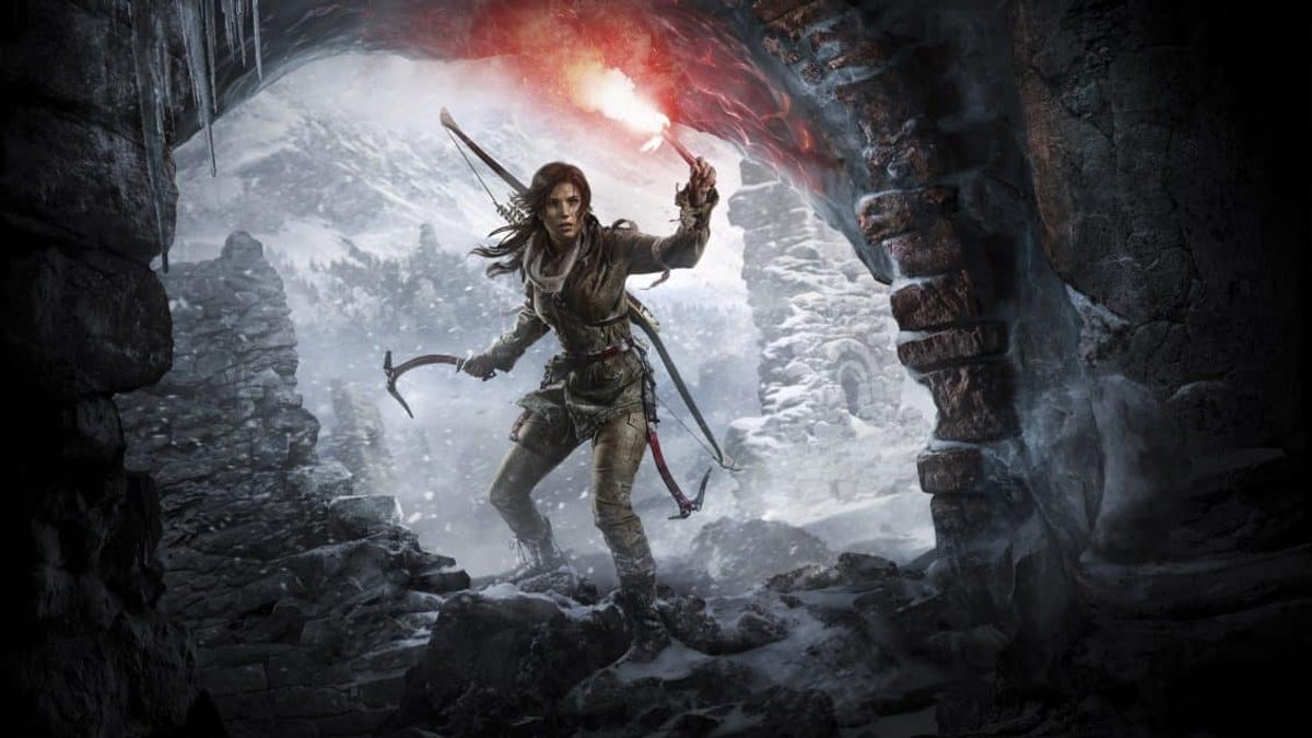 rise of the tomb raider lara croft ice ax 102873 1920x1080