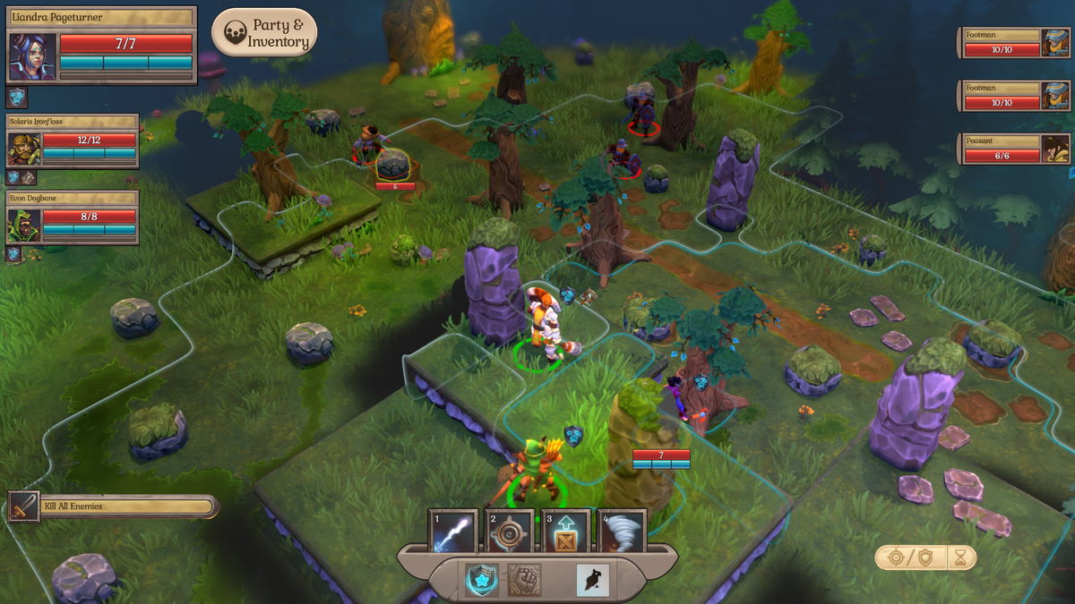 Fort Triumph - Combattimento