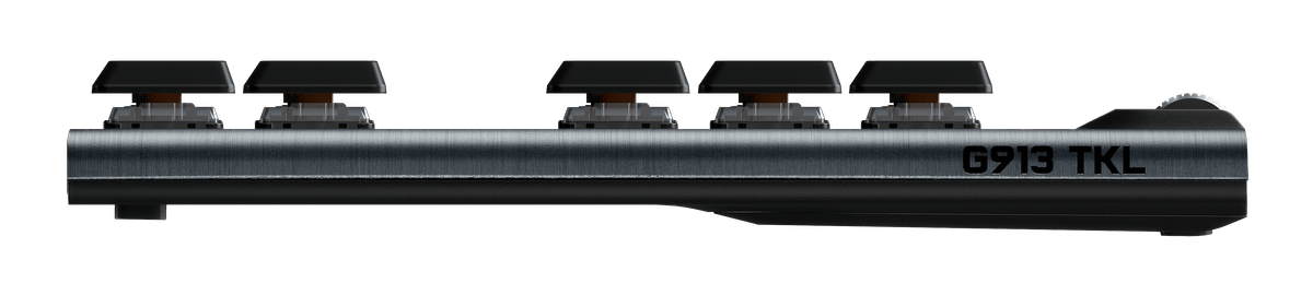 High Resolution PNG G913TKL BLK Profile Brown