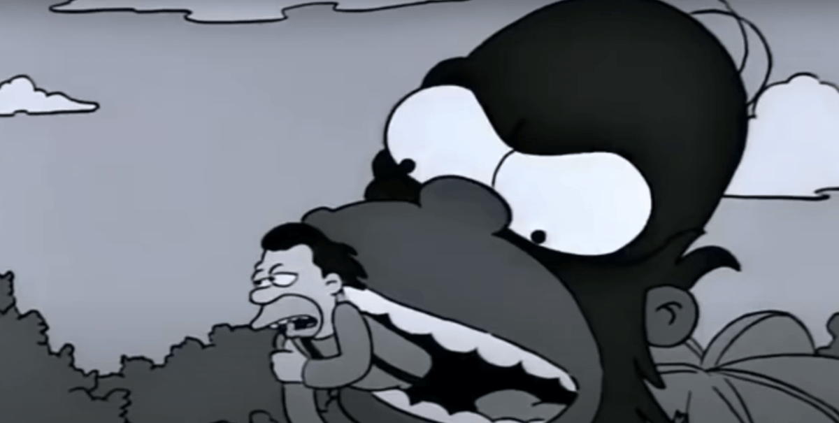 king homer la paura fa novanta