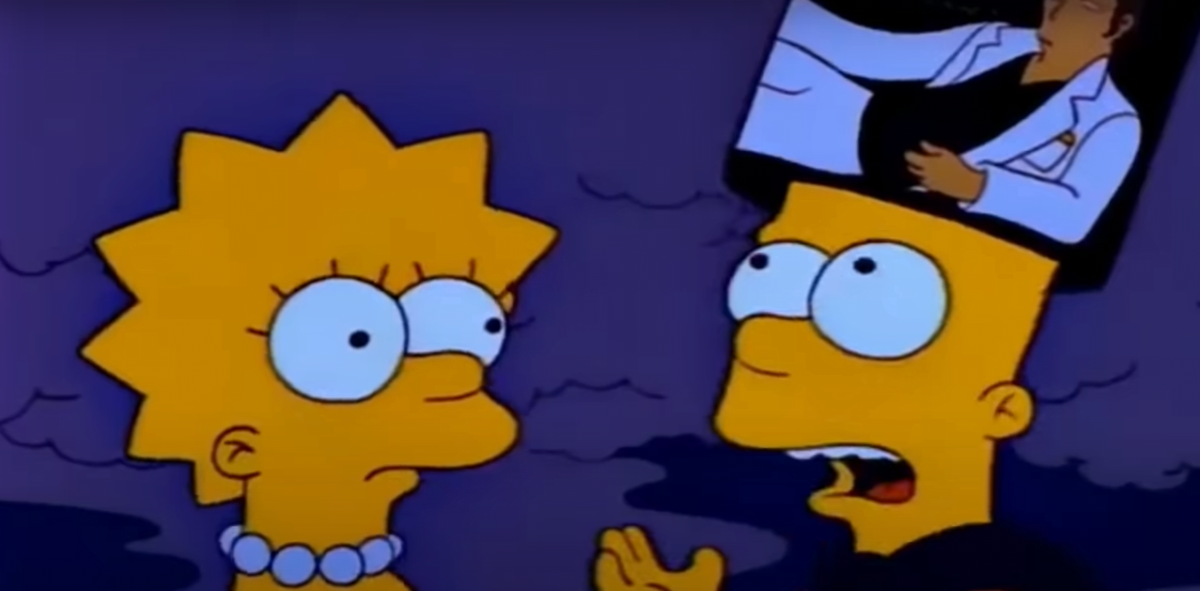 la paura fa novanta z per zombie simpsons