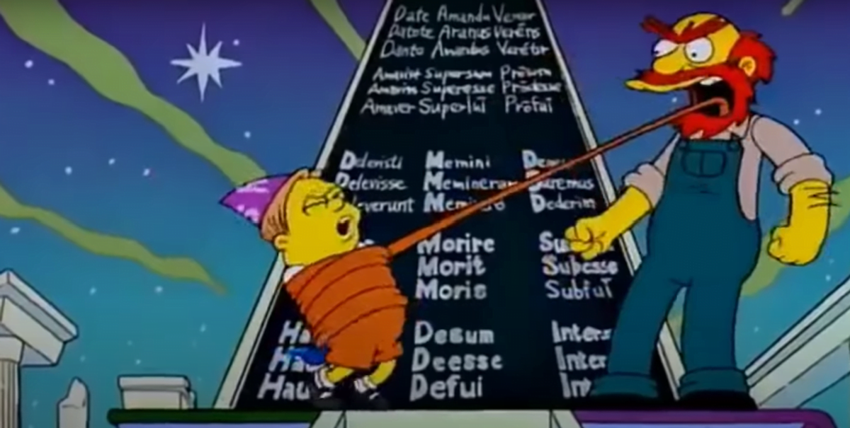 la paura fa novanta simpsons nightmare