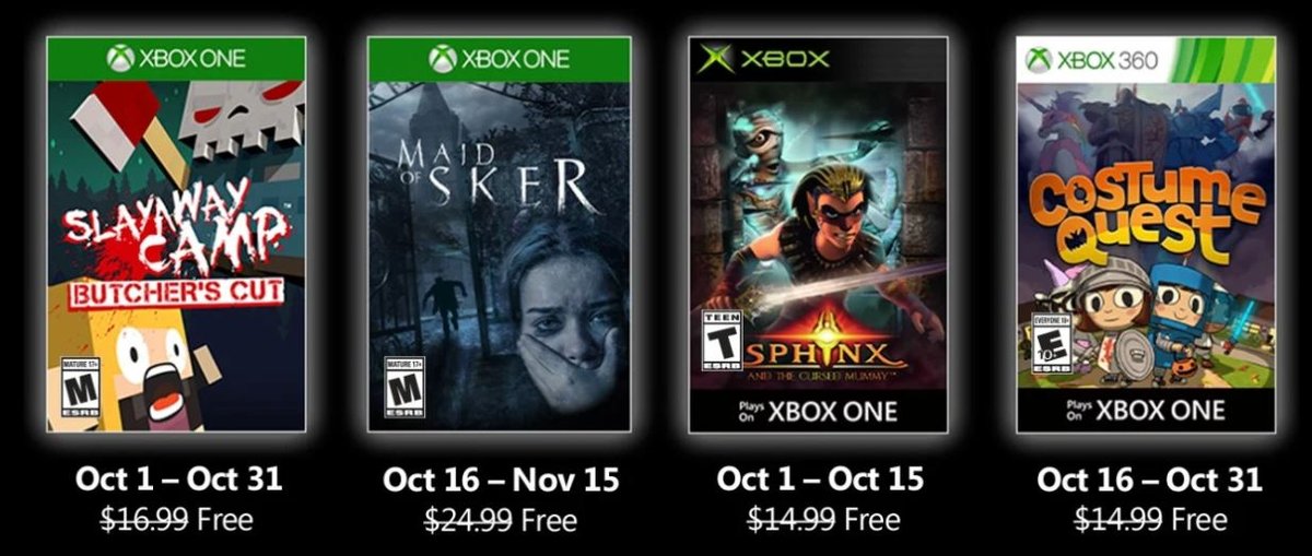 I giochi di questo mese compresi in Games with Gold