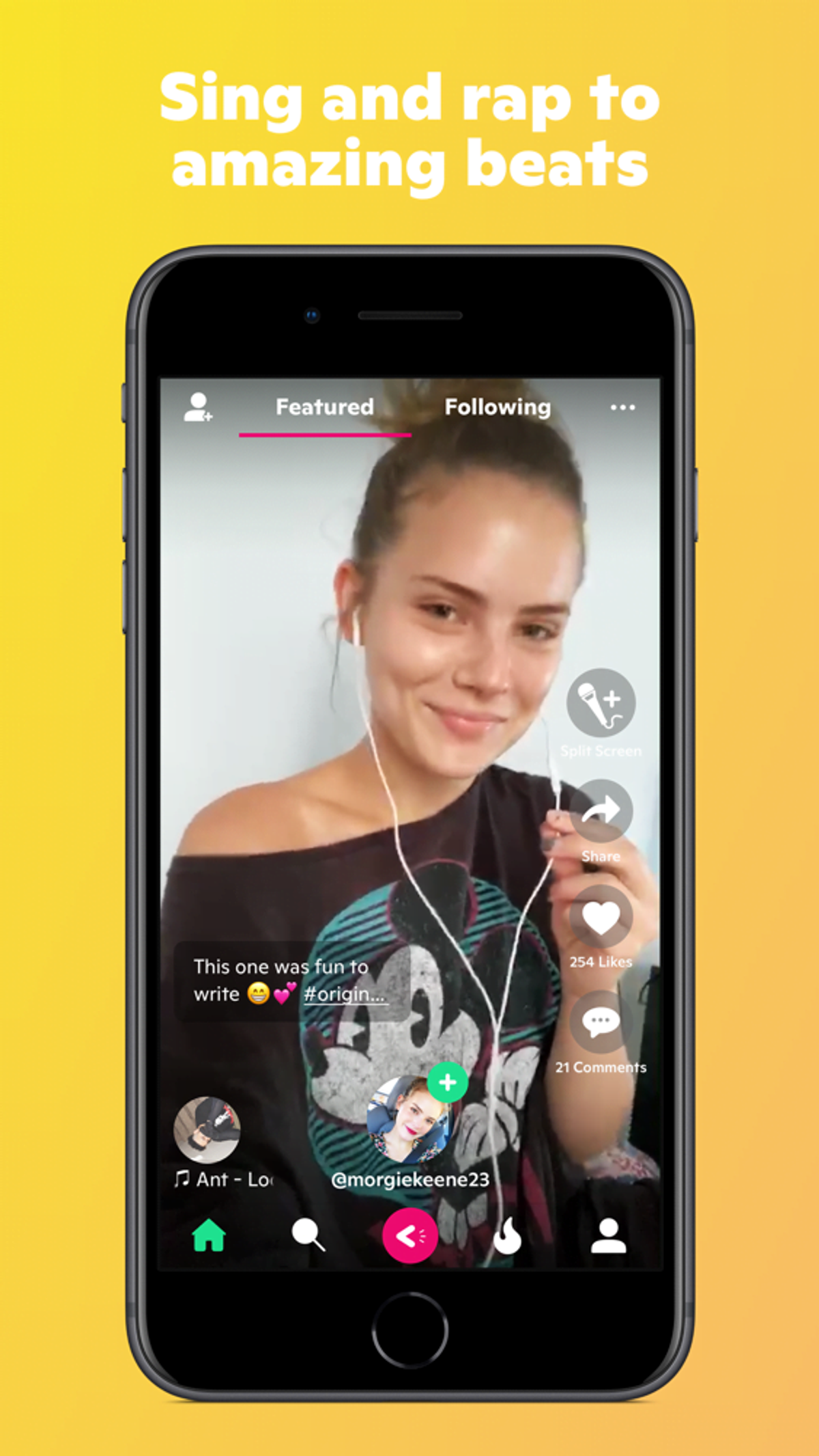 Voisey applicazione per iPhone