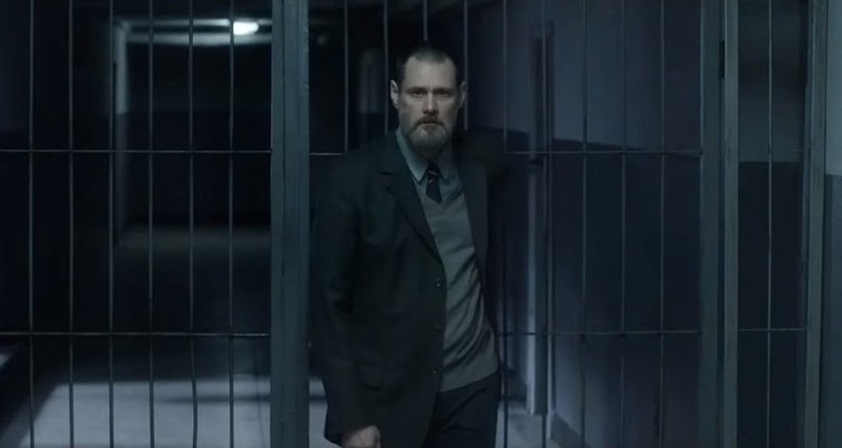 Jim Carrey in un thriller poliziesco: Dark Crimes del 2016.