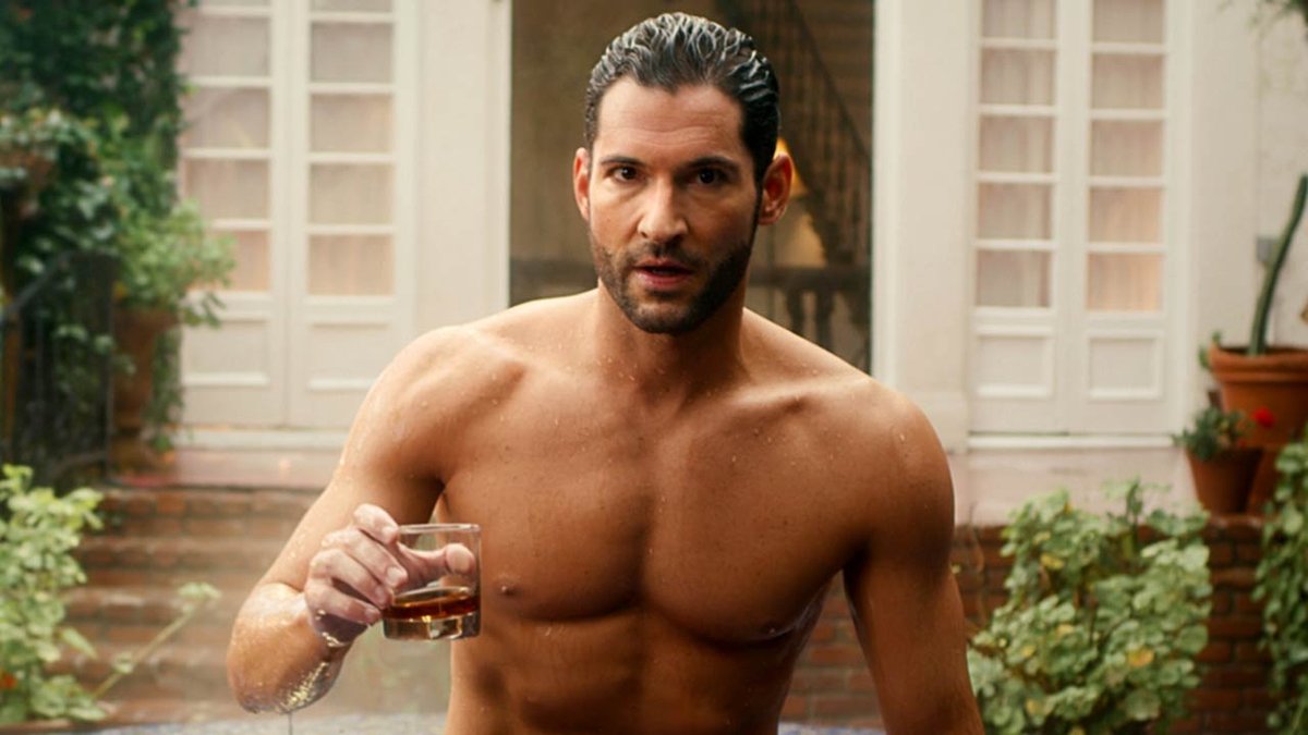 Il protagonista di Lucifer in Lucifer 5 su Netflix.