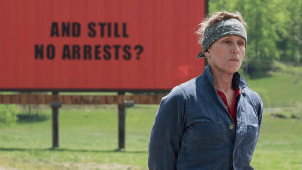 Frances McDormand è la madre in Tre manifesti a Ebbing, Missouri