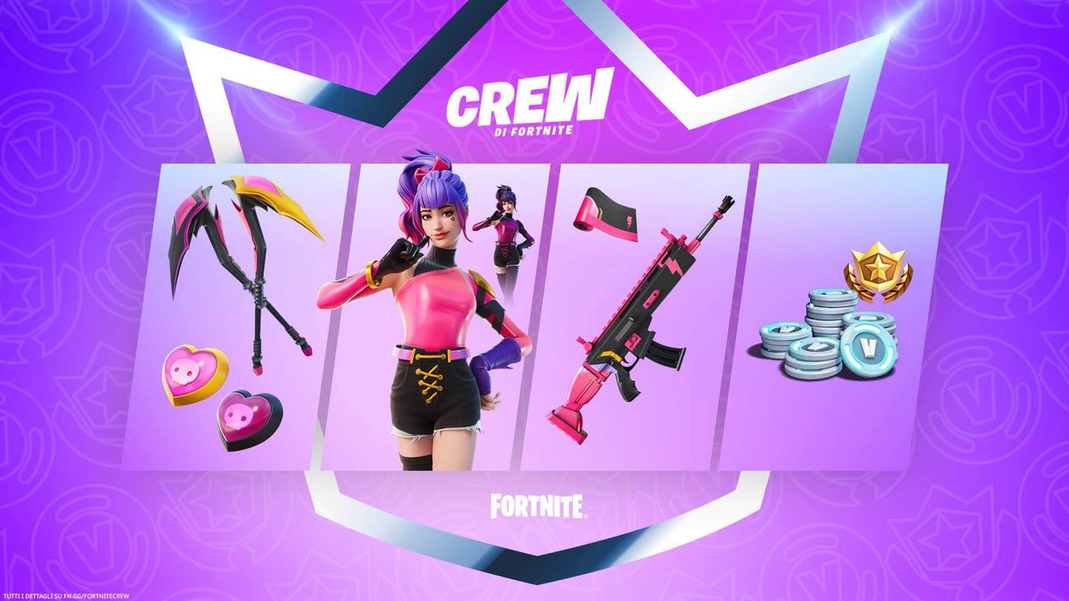 Fortnite Crew Pack marzo