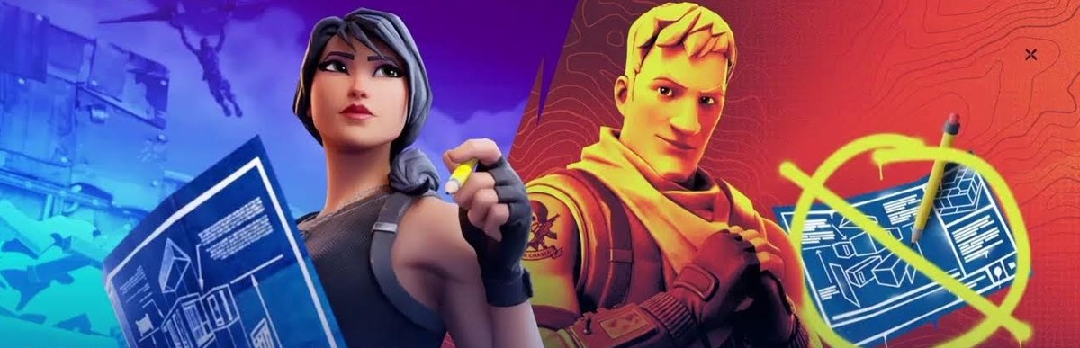 Build or Zero build Fortnite playlist