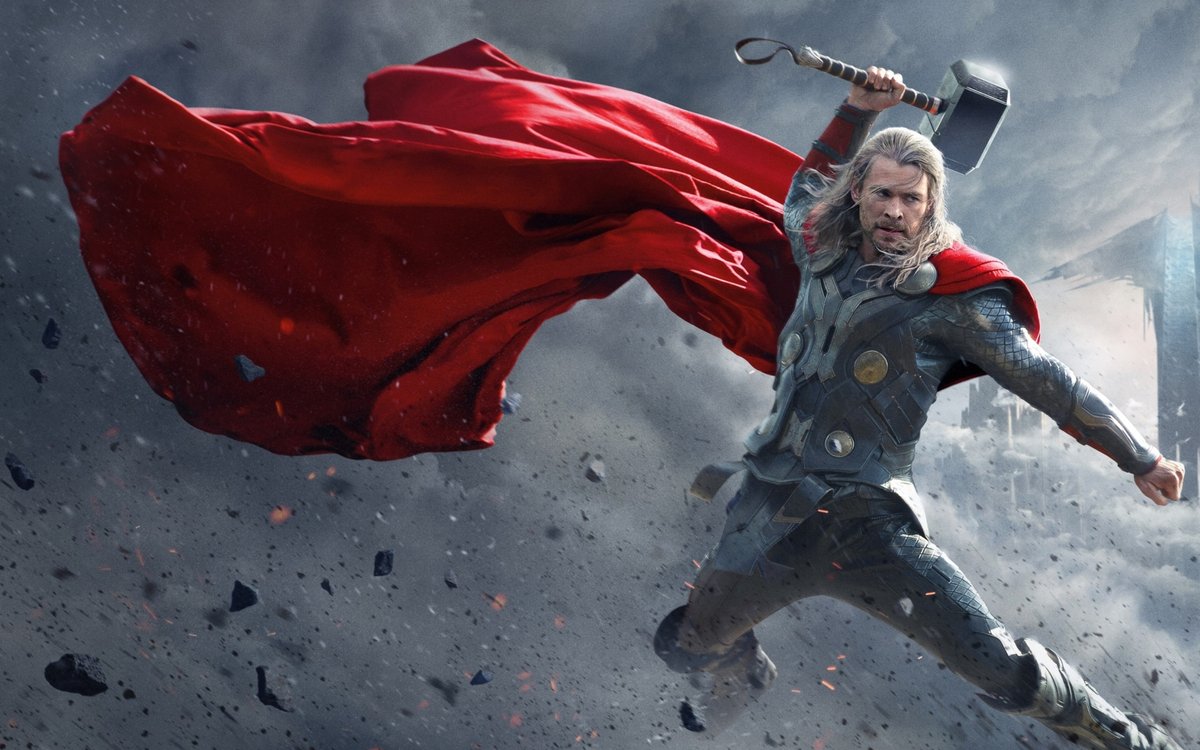 Chris Hemsworth nei panni di Thor.