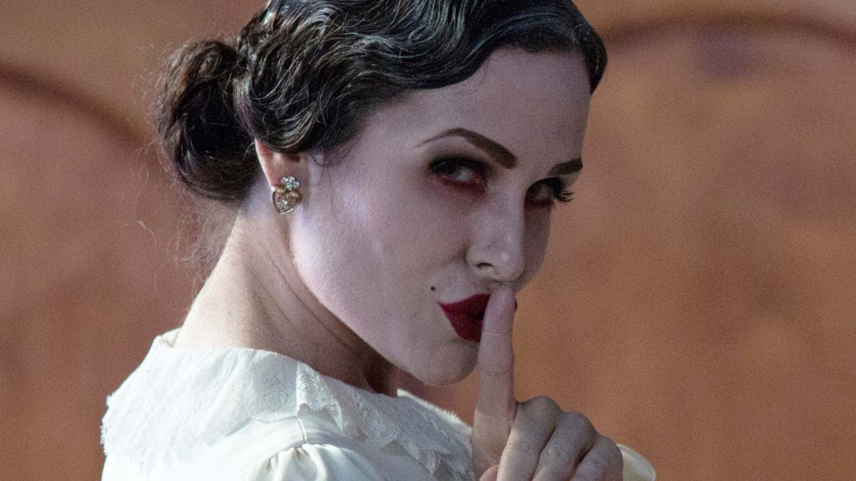 Una scena dal franchise di Insidious.