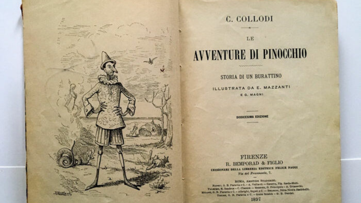 Una edizione dell'opera di Carlo Collodi