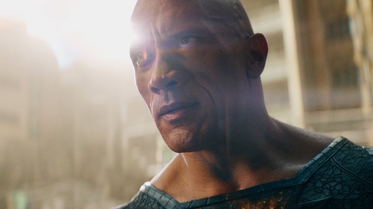 Una scena dal film, Black Adam.