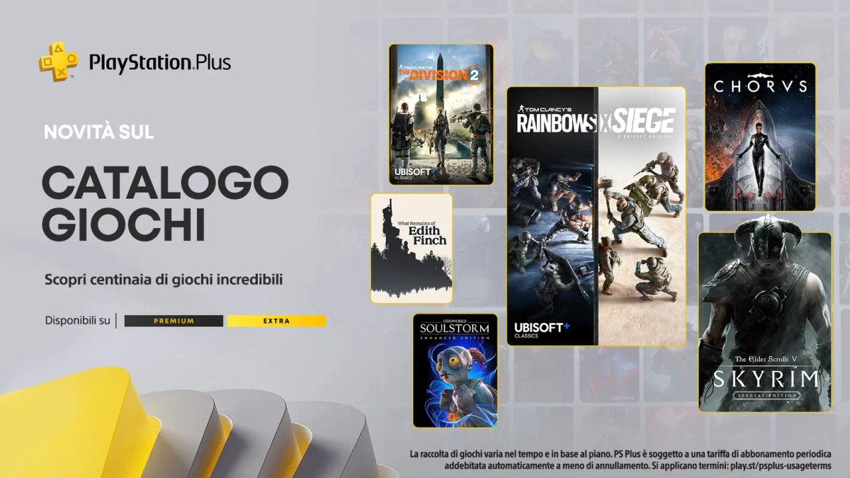 PS Plus Extra e Premium