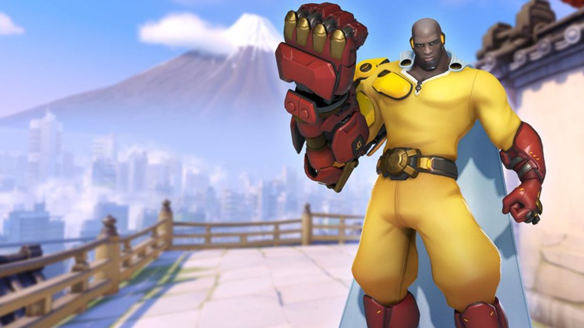 Overwatch 2 Doomfist x One Punch Man