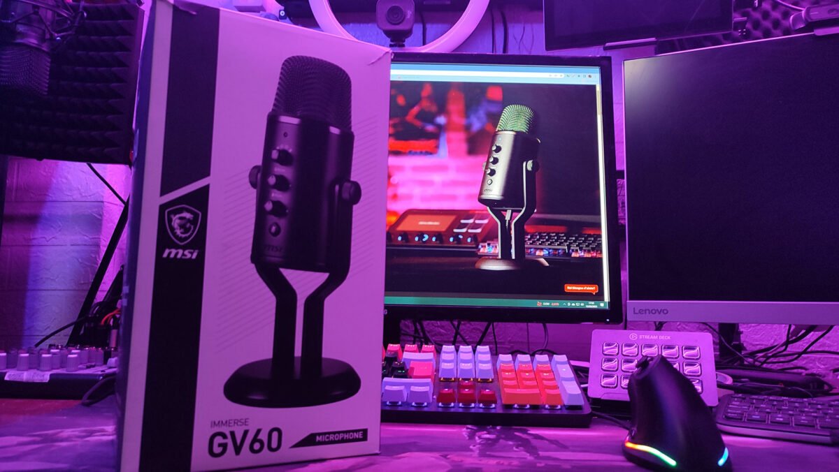 MSI Immerse GV60, Recensione – Streaming mic per eccellenza? MSI Immerse GV60